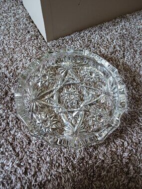 Vintage Anchor Hocking ashtray, Catchall for Jewelry or keys